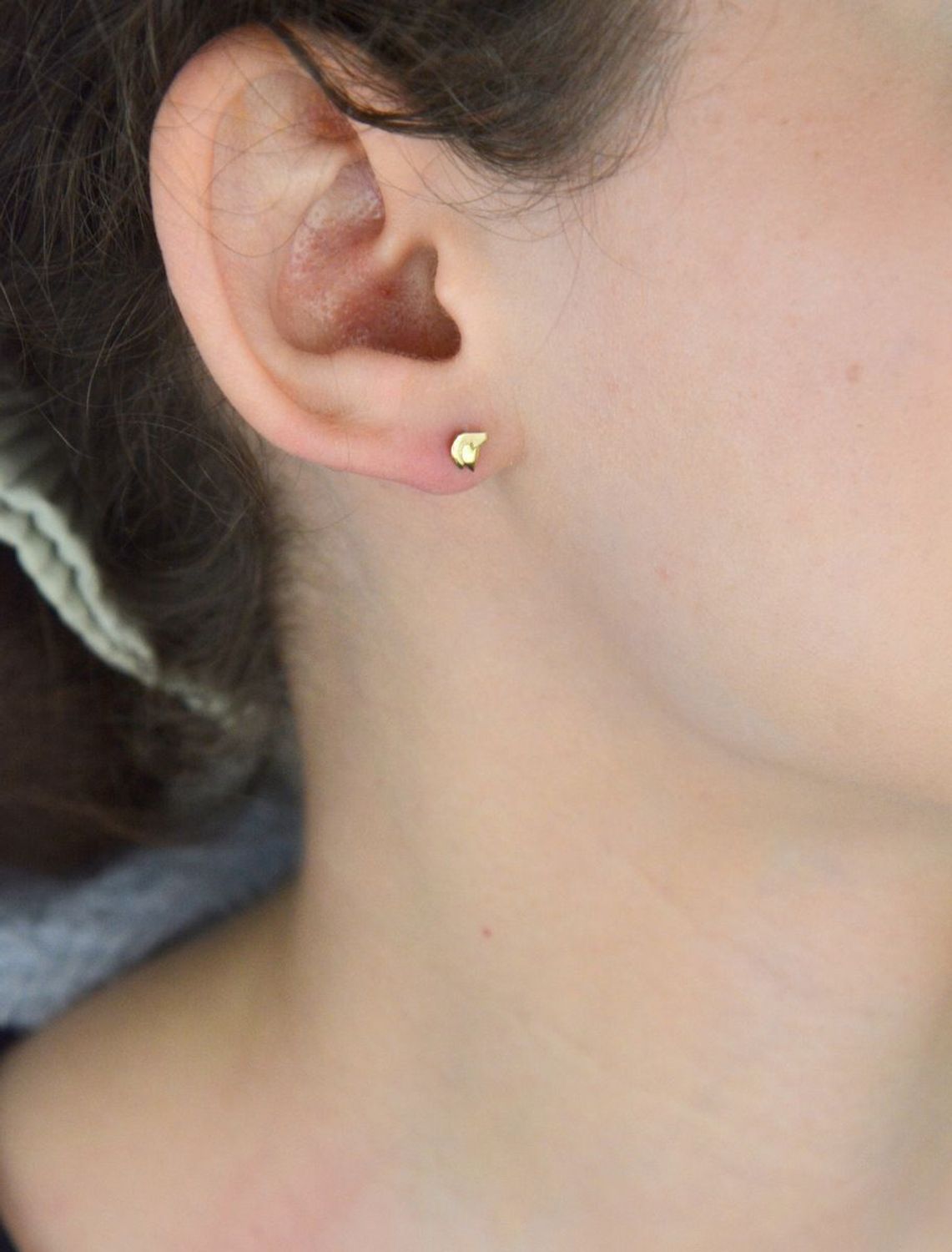 Kolczyki złote małe serduszka pr 333, KL 6273 333.jpg